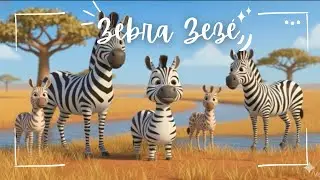 M&uacute;sica infantil- Zebra Zez&eacute; | Turma da ovelhinha 