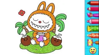 Labubu coloring app for kids