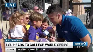 LSU Baseball fans send team off to Omaha