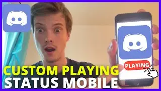 How To Set a Custom Playing Status On Discord Mobile (NEW)