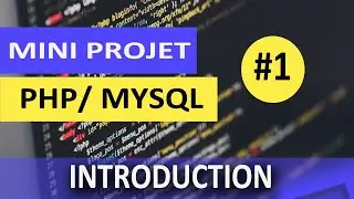 Apprendre PHP - Mini-projet #1 Intro - CRUD | Bootstrap | DataTable jQuery