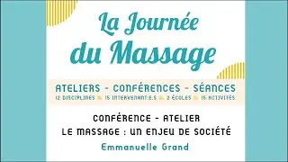 Le massage : un enjeu de société ?