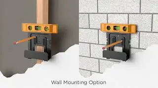 Mount Plus Streaming Media Player Wall Mounting Bracket for Wide Range of Small Devices