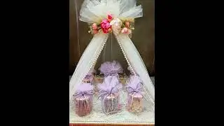 Beautiful Decorative Gift Tray Basket   Gift packing ideas #giftdeas #youtubeshort #gifthamper