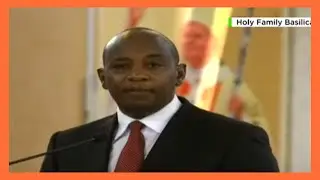 Group Editorial Director, RMS, Linus Kaikai pays respect to the late journalist Rita Tinina