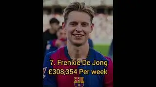#Top 10 highest paid in laliga 2025#youtube #new #explore #viralshorts #sports #shorts