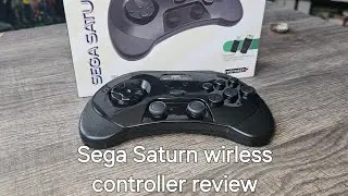 Retro-bit Sega  saturn pro wireless controller review