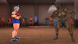 Bodybuilder Gym Fighting Game Gameplay Gym Fighting 2021 Episode94 League - Android Gameplay