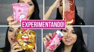 EXPERIMENTANDO DOCES E BEBIDAS ORIENTAIS