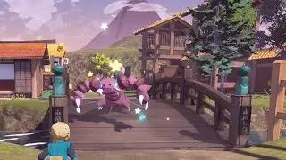 Pok&eacute;mon Legends Arceus Shiny Drapion!!