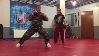 Luis Fast Guy Cruz Point Fighting basic Tutorial Sport Karate