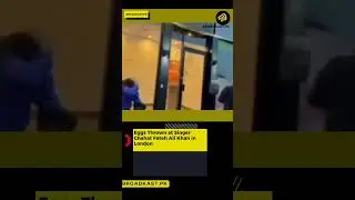 Eggs Thrown at Chahat Fateh Ali Khan at London