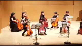 Leanne's cello performance rehearsal