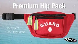 Kemp USA Premium Hip Pack for Lifeguards