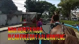 NAIK KERETA KUDA DI CAR FREE DAY KALIBANTENG SEMARANG