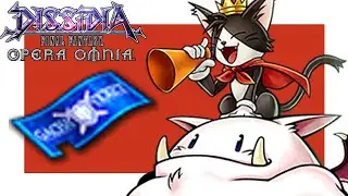 DFFOO TICKET SUMMONS DURING THE GLOBAL FIRST BOSS RUSH 7 EVENT!!! GAMBLING TICKETS ON CAIT SITH!!!