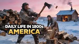 How Did Families REALLY Survive Winter in 1800s America | Relaxing History to Fall Asleep