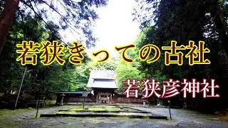 【若狭彦神社】は若狭きっての格式の高い最古の神社。感謝の気持ちと願いを伝える参拝