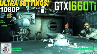 Fallout 3 GTX 1660 Tİ - 1080p Ultra,