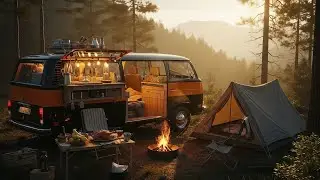 Autumn Spirit Drive 🍂 | Peaceful Indie Folk Music for Study & Relax