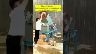 #hammercrusher#sandcrusher #youtubeshorts#crushing #zanzibar  #sand #rock#concrete