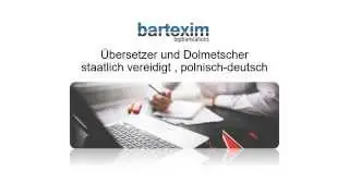 Dolmetscher und &Uuml;bersetzer Polnisch - Deutsch