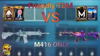 #pubgpakistan  FRIENDLY TDM ROOM  VS @Monster Playes Live  NO HATE ❤ PUBG MOBILE