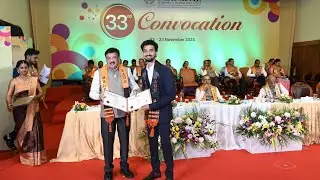 @MAHE_Manipal 33rd Convocation at KMC Greens on 23rd of November 2025. #University #College #shorts