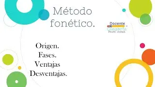 M&eacute;todo fon&eacute;tico. Docente comparte, profe Jes&uacute;s Meza.