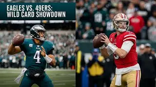 Eagles Host 49ers in High-Stakes Wild Card Playoff