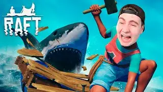Raft Suomi: KUINKA SELVIYTY&Auml; YKSIN MERELL&Auml;!? #1