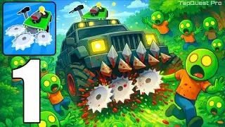 🧟‍♂️ Z Machine - Gameplay Walkthrough Part 1 Battle Mech: Zombie Survival (Android,ios)
