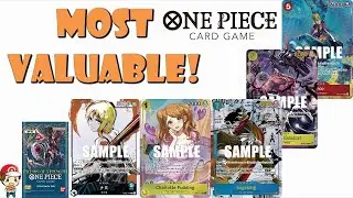 10 самых ценных карт One Piece в OP-03 (Mighty Enemy)! БОЛЬШОЕ ОБНОВЛЕНИЕ! (Новости One Piece TCG)