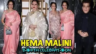 Hema Malini 70th Birthday Celebration with Jitendra and Rekha