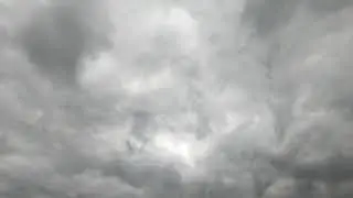 Relaxing slow moving grey clouds, without music