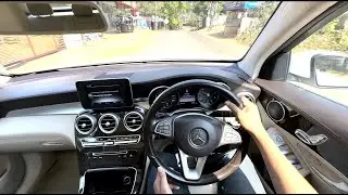 POV drive | Mercedes Benz | GLC220d | Luxury SUV | Kerala road | Jonnxoo