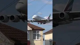 Emirates Airbus A380 Spectacular Landings & Takeoffs Compilation ✈️🇦🇪 #emirates #airbus #airplane
