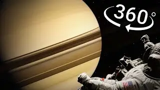 360&deg; VR - Falling Into Saturn