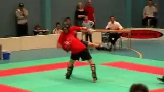 RM 2005 B-klass Crippe Lilja (Wester&aring;s Tai Nui)  vs Thomas Sandeg&aring;rd Semifinal -75 kg