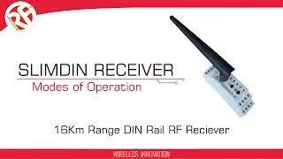 SLIMDIN Receiver | Setting the Modes of Operation | Industrial Remote Control Receiver
