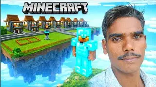 I Built a Sky Colony in Minecraft 😱 | Floating Village Survival