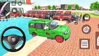 🚨Franklin Order In Modified 💥 Scorpio Purchase Green And black🖤Car drives A Police SUV Game 🎮