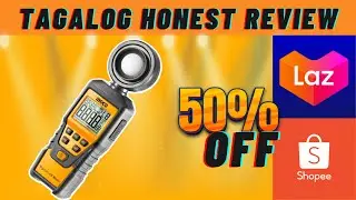 INGCO  DIGITAL LED LUX METER  | TAGALOG HONEST REVIEW SHOPEE AND LAZADA