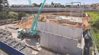 National Storage - Albany - Timescapes construction time-lapse