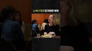 Limited restaurant menus...