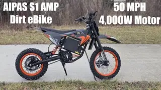AIPAS S1 AMP Dirt eBike Review - You've Never Ridden Anything Like This