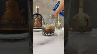 Non Alcoholic Cocktail Recipe - Coffee & Soda #shorts