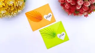 How to Make Paper Envelope For Happy New Year | Origami Envelope Making | Easy Paper Crafts