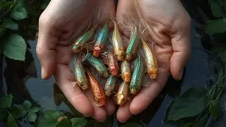 The Majestic Rise of the Giant Colorful Fish-Dragon | Ultra-Realistic Fantasy Creature