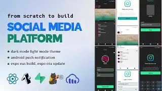 Build a Full Stack Social Media App | Theming | EAS Build | OTA Update | Push Notifications